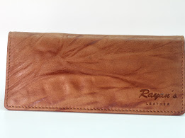 Mens Wallet Long Brown